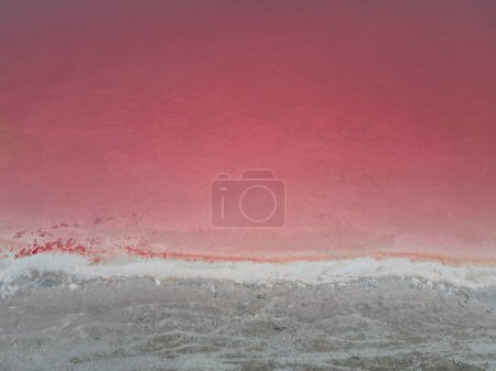 Photo for Lake Warden is a salt lake in Esperance region of Western Australia which was pink in colour unlike Pink Lake which was not pink. - Royalty Free Image