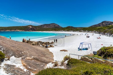 Photo for Hellfire Bay is one of the most beautiful bays and a great spot to enjoy a picnic or a refreshing dip in calm conditions. - Royalty Free Image