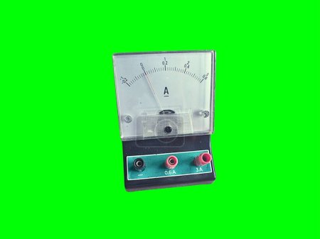 Photo for Ampere meter is a tool for measuring electric current strength - Royalty Free Image