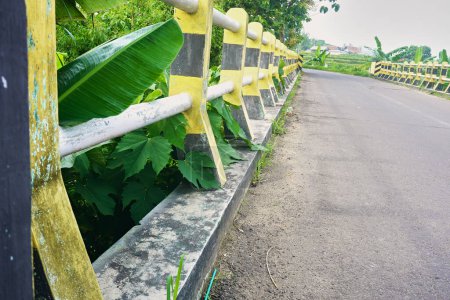 Construction of highway bridge guardrails