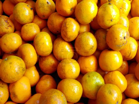 L'orange a un goût sucré et délicieux