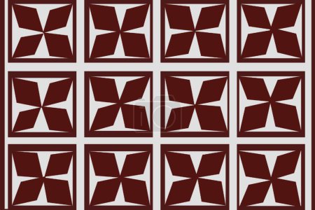 Beautiful Square And Rhombus Abstract Background Design 