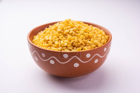 Photo for Moong dal namkeen is a Traditional Indian deep fried  snack - Royalty Free Image