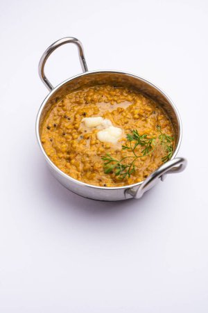 Photo for Millet Khichdi or bajra khichadi is a one pot healthy and protein rich gluten-free Indian meal - Royalty Free Image
