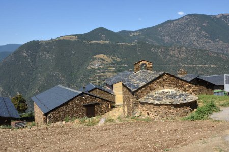 Foto de Pueblo de Juberri Sant Julia de Loria, Andorra - Imagen libre de derechos