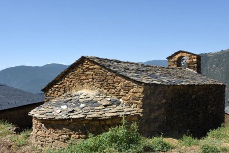 Foto de Iglesia de Sant Esteve en Juberri Sant Julia de Loria, Andorra - Imagen libre de derechos