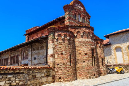 Iglesia de San Esteban en el casco antiguo de Nessebar, Bulgaria. Patrimonio de la Humanidad UNESCO