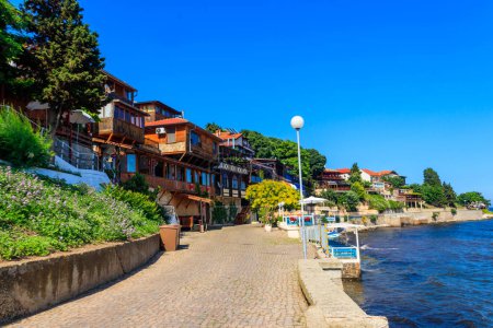 Photo for View of the embankment of the old town of Nessebar, Bulgaria - Royalty Free Image