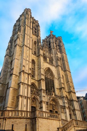 St. Michael and St. Gudula Cathedral in Brussels,  Belgium
