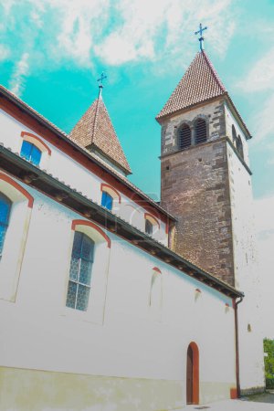 Basilika der Hl. Peter und Paul auf der Insel Reichenau, Bodensee, Baden-Württemberg, Deutschland