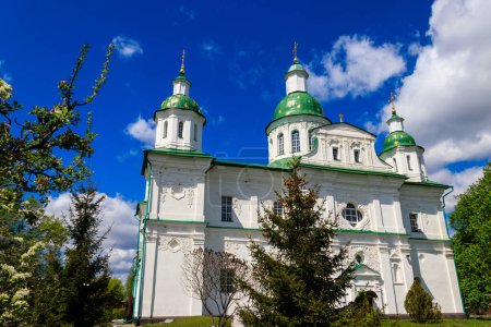 Heiland-Verklärung-Mhar-Kloster in der Nähe von Lubny im Gebiet Poltawa, Ukraine
