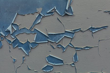 Téléchargez les photos : Scraps of paint on the wall abstract background - en image libre de droit