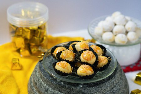 Cookies Nastar, cookies traditionnels indonésiens de l'Aïd Al-Fitr ou de l'Aïd Al-Adha.