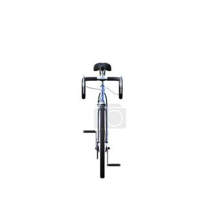 Foto de 3d renderizado bicicleta aislada en blanco - Imagen libre de derechos