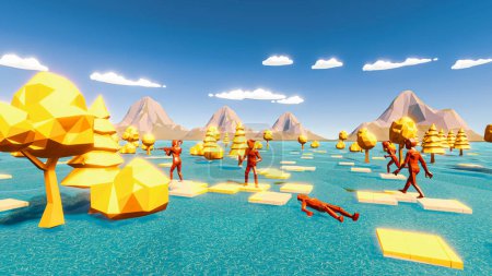 Erleben Sie immersive 3D-Illustration, Animation und Design in virtuellen Welten mit modernster Technologie