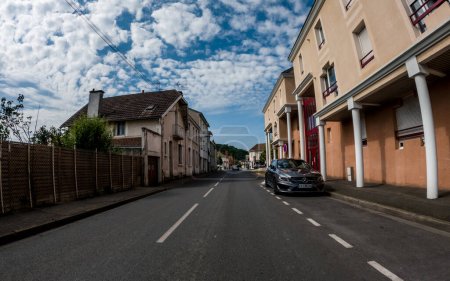 Photo for At Perigueux, Dordogne, France June 03 2023 : Navigating City Life: An Examination of Transport Systems and Traffic Circulation - Royalty Free Image
