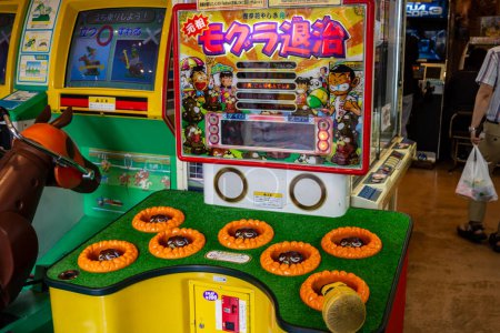 Photo for Tokyo, Japan, 28 October 2023: Pachinko arcade game in a Tokyo entertainment center - Royalty Free Image