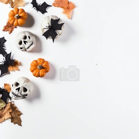 Téléchargez les photos : Fond concept Halloween avec espace de copie - en image libre de droit
