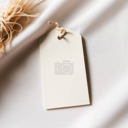 Téléchargez les photos : Tag mockup blanc papier tag mockup - en image libre de droit