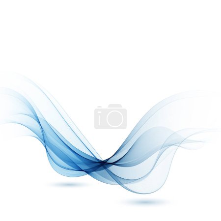Abstract wave pattern. Vector design element.