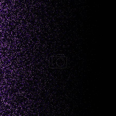 Ilustración de Brillo púrpura sobre fondo negro. - Imagen libre de derechos