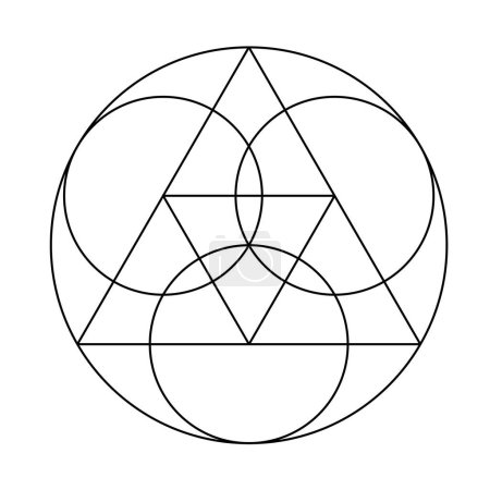 Graphique hexagonal. Éléments de conception vectorielle de géométrie effrayée. le monde de la géométrie avec nos illustrations complexes.