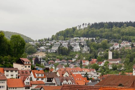 Téléchargez les photos : Centre du quartier Truchtelfingen de la ville d'Albstadt-Tailfingen - en image libre de droit