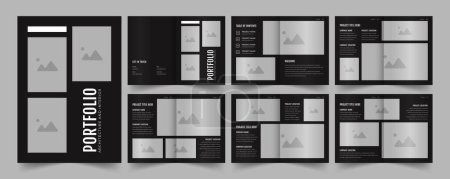 Architecture portfolio template or Portfolio template design