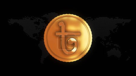 Golden Bangladeshi taka Currency symbol golden Bangladeshi taka currency sign