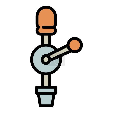 Illustration for Hand drill icon outline vector. Carpenter tool. Work construction - Royalty Free Image