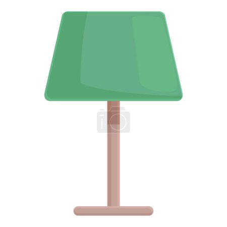 Ilustración de Retro calle lámpara icono vector de dibujos animados. Luz de casa. Decoración de habitación - Imagen libre de derechos