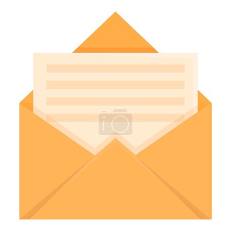 Illustration for Service mail icon cartoon vector. Post transport. Moving cargo - Royalty Free Image