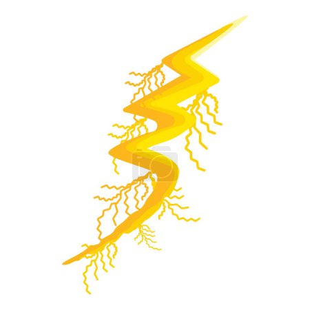 Charge power bolt icon cartoon vector. Flash speed. Arrow fast shape