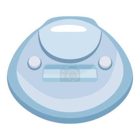 Stereo-Hifi-Gerät Symbol Cartoon-Vektor. Lautsprechersystem. Power elektronische Musik