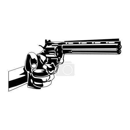 Shooter Guns Vector Bild und Illustration