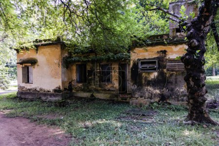 Foto de Casa abandonada en la zona rural de Bengala Occidental - Imagen libre de derechos