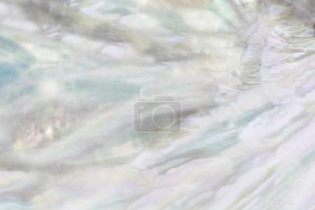 Photo for Abstract pearl background with soft shimmering mother of pearl lilac and  sea green colours - Royalty Free Image