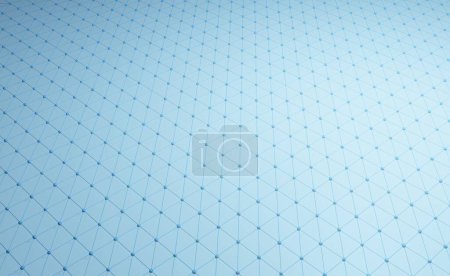 Photo for Abstract digital technology background. cybertic particles. digital network. big data visualization. - Royalty Free Image