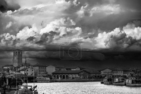 Téléchargez les photos : Belle vue sur la lagune de Marano, Italie - en image libre de droit