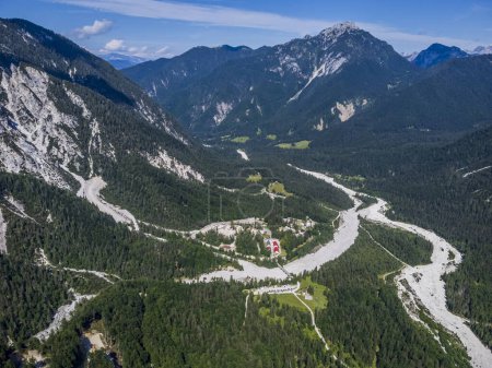 Photo for Scenic aerial shot of Val Dogna mountain, Italy - Royalty Free Image