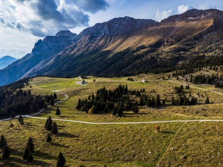 Photo for View of Val Raccolana valley and Montasio, north east of Italy - Royalty Free Image