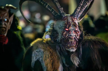 Photo for Krampus. Christmas devils. Waiting for San Nicolo - Royalty Free Image