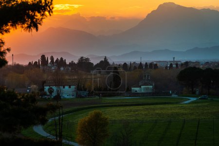 Photo for Scenic view of beautiful mediaeval castle in Italy - Royalty Free Image