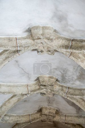 Photo for Interior shot of old church in Val Aurina, Italy - Royalty Free Image