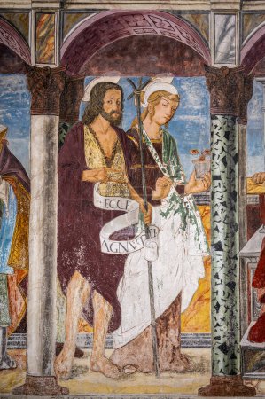 Téléchargez les photos : Église à Valvasone, vue de l'intérieur - en image libre de droit