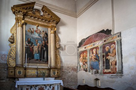 Foto de Iglesia en Valvasone, vista interior - Imagen libre de derechos