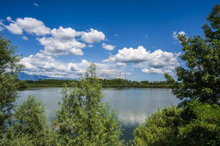 Photo for Landscape of lake San Daniele in Italy - Royalty Free Image