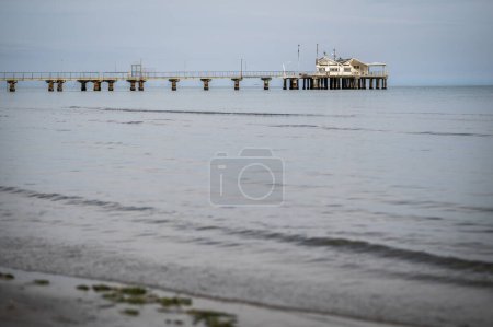 Foto de Paisaje costero en Lignano Sabbiadoro, Italia - Imagen libre de derechos