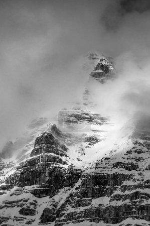 Photo for Spring snow on Mount Canin and Montasio - Royalty Free Image
