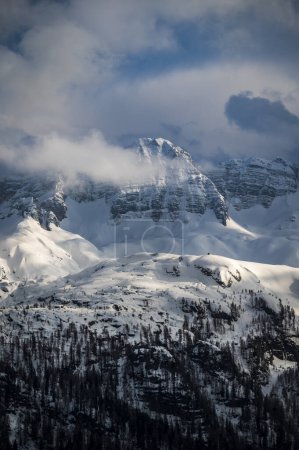 Photo for Spring snow on Mount Canin and Montasio - Royalty Free Image